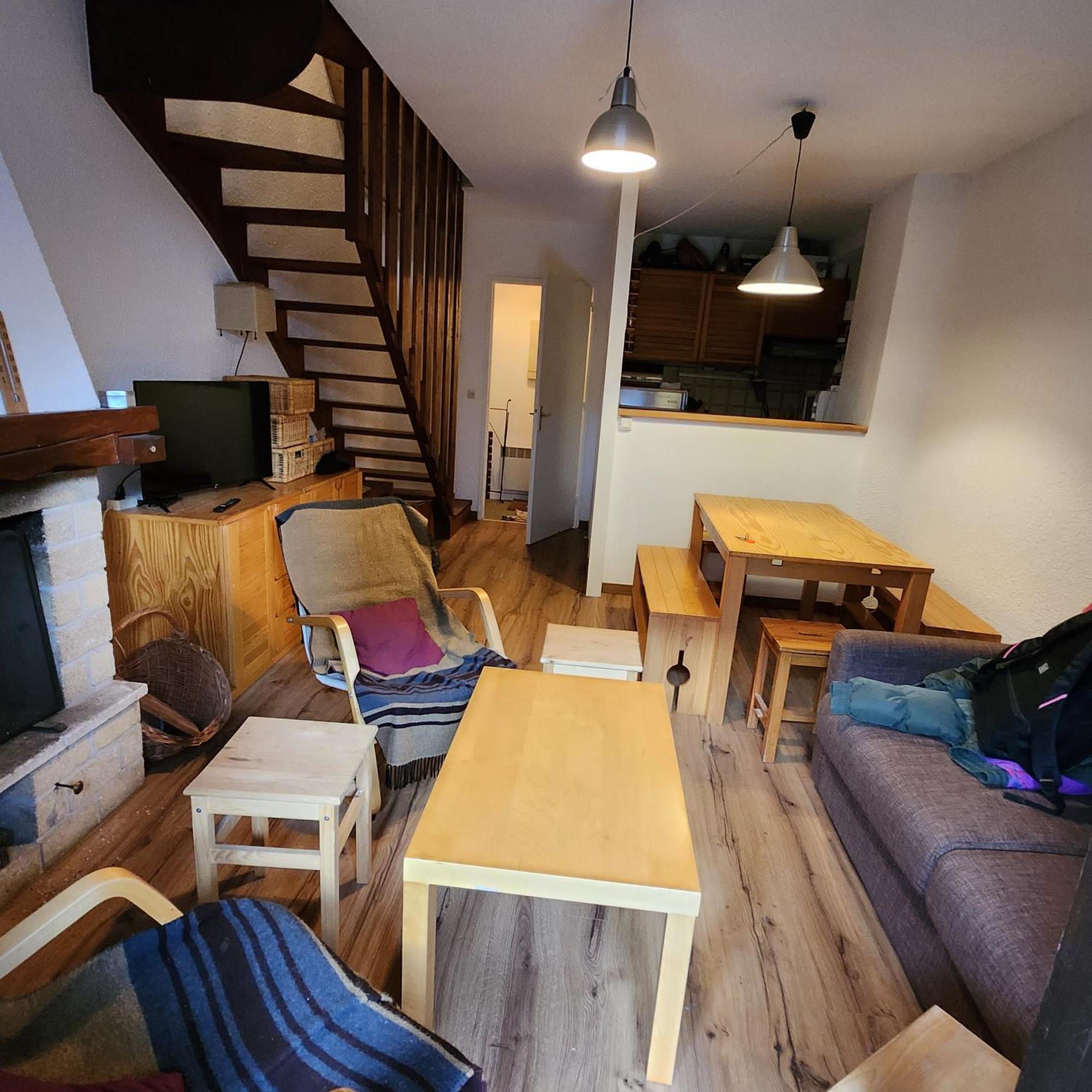 Charmant Duplex A Monetier Serre-Chevalier Ле-Монетье-ле-Бен Экстерьер фото